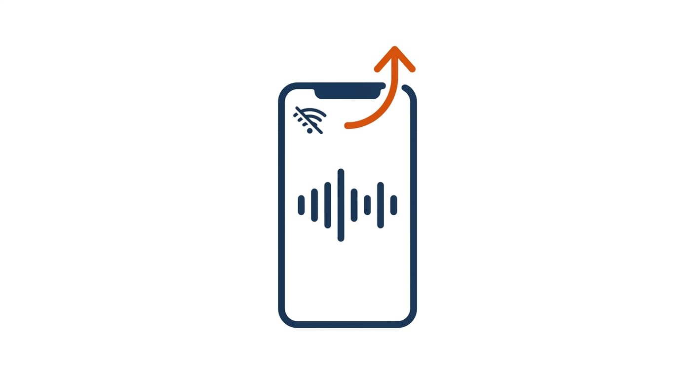 MoldMind PWA install prompt and offline recording UI — works without signal in crawlspaces and basements.